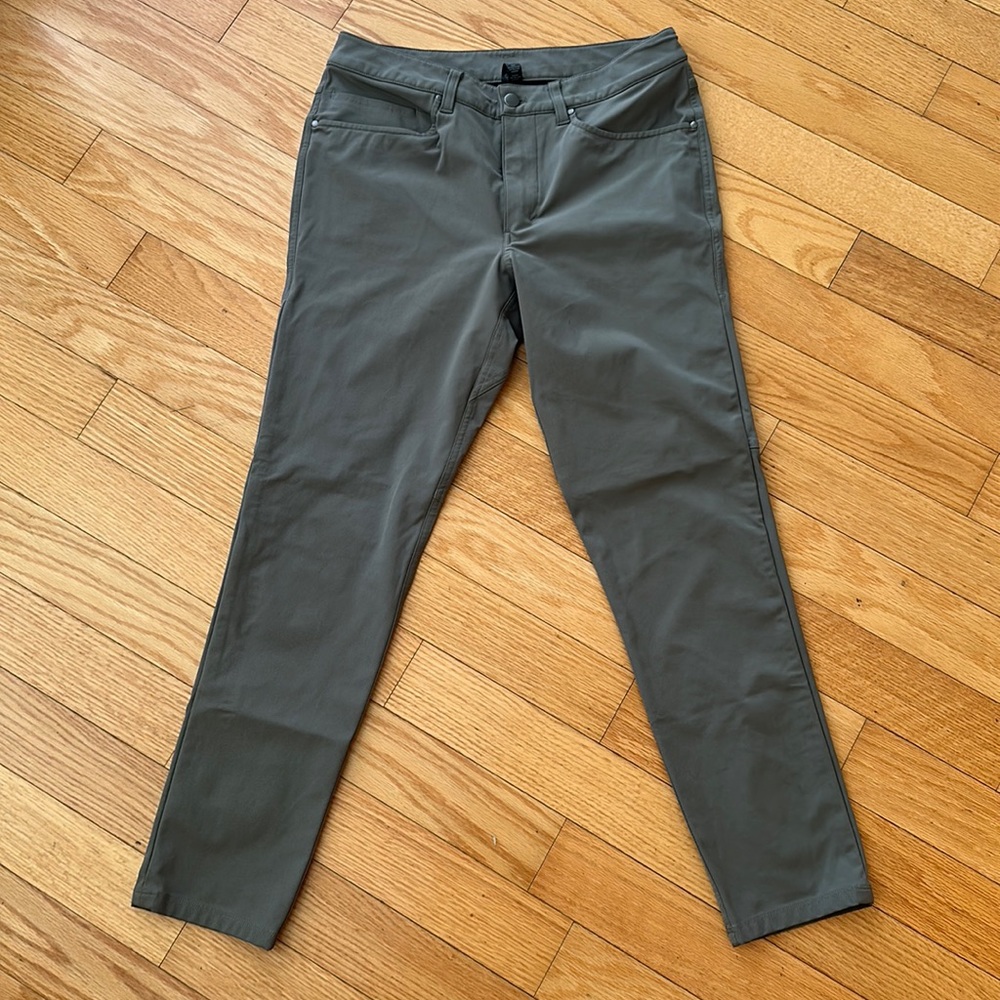 Lululemon Slim ABC Pant, Grey Sage, 30x30